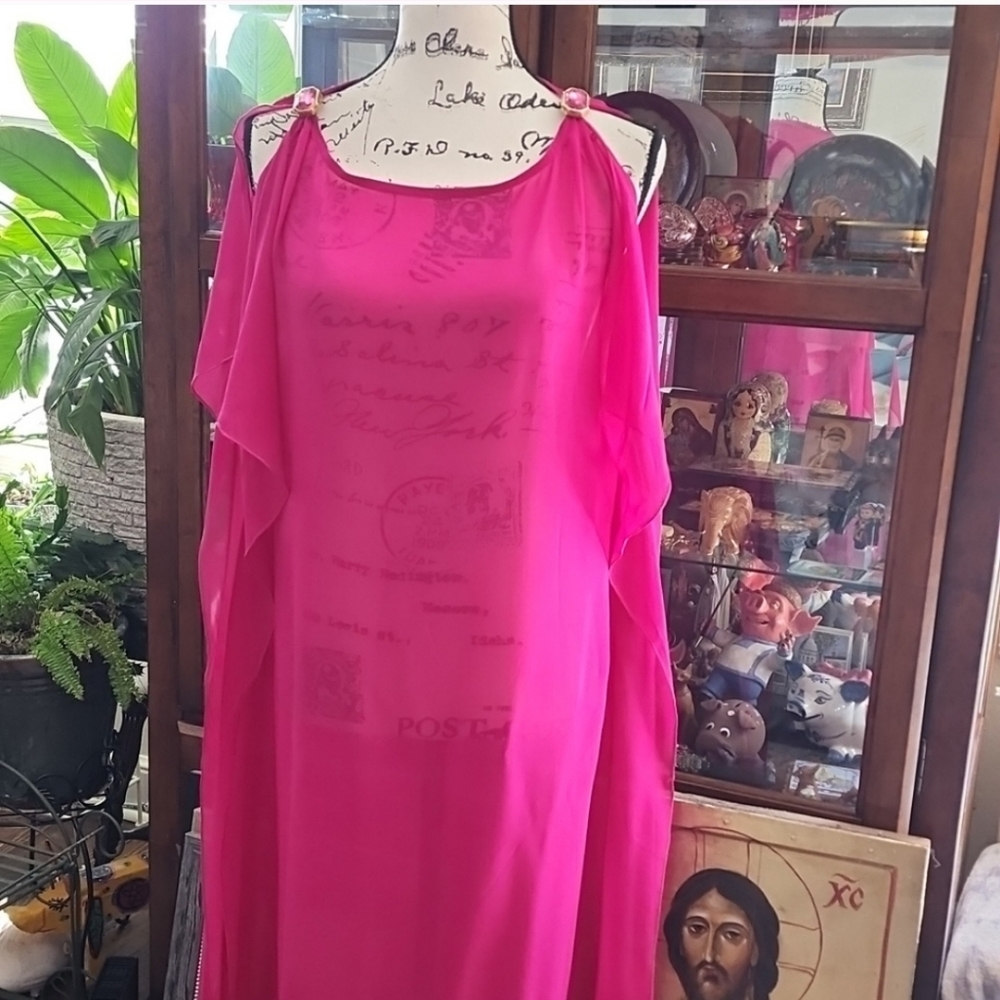 Gottex silk coverup for 50th anniversary collection
